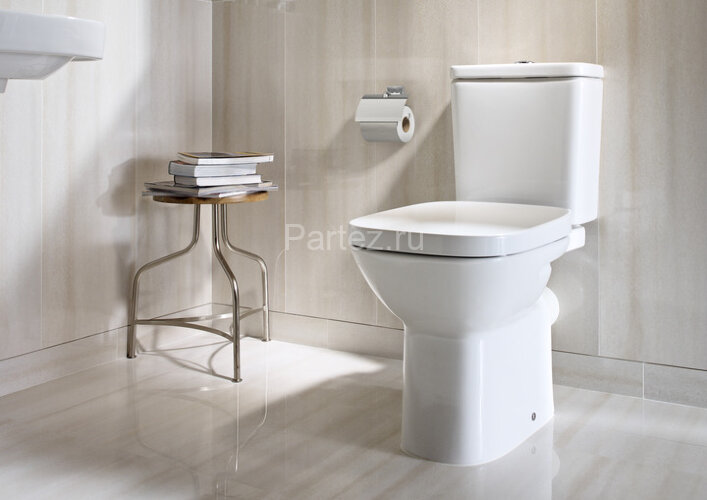 Бачок Roca DEBBA нижний подвод, двойной слив 3/4,5л (7.3419.9.100.Y)