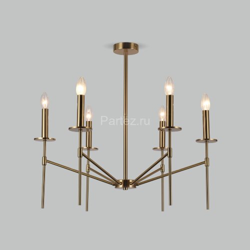 Потолочная люстра Eurosvet 60142/6 латунь