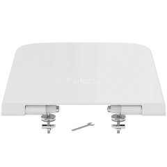 Сиденье с крышкой для унитаза Ideal Standard BLEND CUBE 365х455х35 белый (T392701)