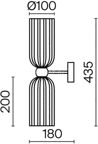Бра Maytoni MOD302WL-02W