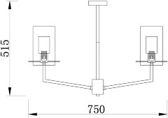 Потолочная люстра Freya FR5206PL-06FG