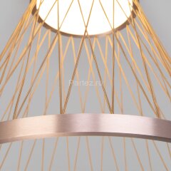 Потолочный светильник Eurosvet 40018/1 LED коричневый