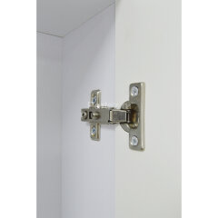 Зеркало-шкаф Loranto Моника 60 без светильника, левостороннее, 600х695х150