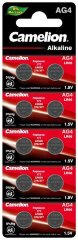 Элемент питания алкалиновый "таблетка" LR626/377A/177/G 4 Mercury Free AG4-BP0%Hg для часов BL-10 (б