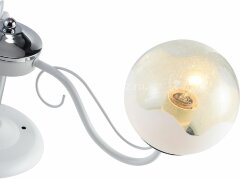 Потолочная люстра Reluce 01326-0.3-03 WH+CR