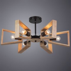 Потолочная люстра Arte Lamp A8030PL-6BK