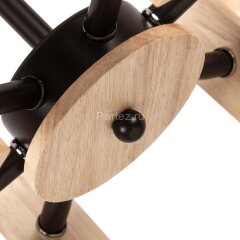 Потолочная люстра Arte Lamp A8030PL-6BK