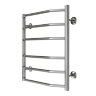 Полотенцесушитель водяной AZARIO RAVENNA 500/600 6 секций, нижнее/диагональное подключение, 1/2", хр