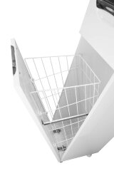 Пенал Loranto Стиль 40 с корзиной для белья, левосторонний, 400х1970х330, белый (CS00024797)