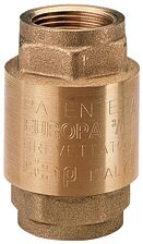 Клапан обратный с металлическим диском 1" EUROPA ITAP