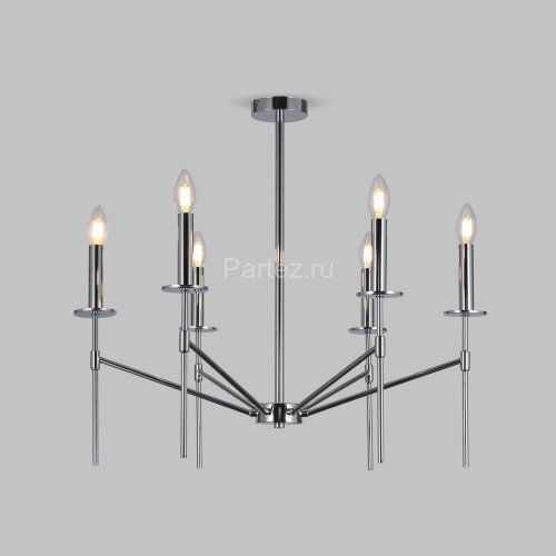 Потолочная люстра Eurosvet 60142/6 хром