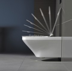Сиденье к подвесному унитазу Duravit Durastyle 489х374 с автоматическим плавным закрыванием к подвес