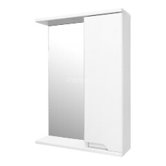 Зеркало-шкаф Loranto Палермо 500х150х700 правый, белый (CS00092511)