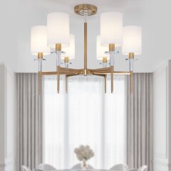 Потолочная люстра Eurosvet 60132/6 латунь