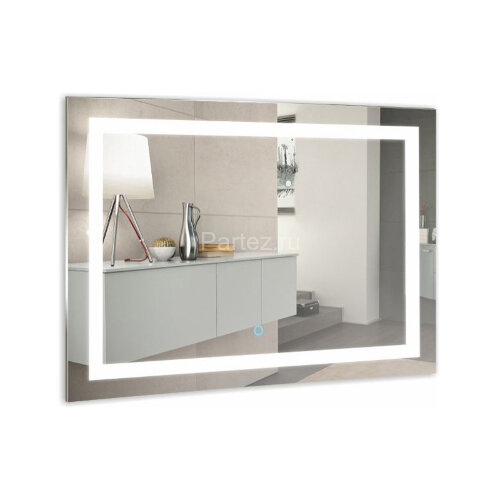 Зеркало AZARIO Ливия 1200х800 c подсветкой и диммером, сенсорный выключатель (ФР-1758)