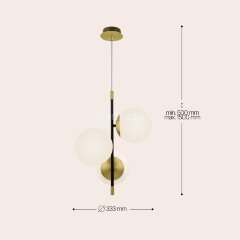 Подвесной светильник Maytoni MOD048PL-03G