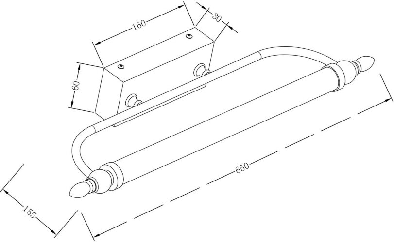 Подсветка для картин Maytoni MIR014WL-L12C3K