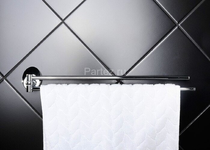 Полотенцедержатель Fixsen Europa, рога двойные, хром (FX-21802A)