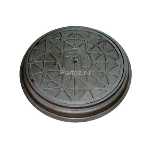 Люк чугунный для кабельных колодцев ГТС тип Л, 30 кН