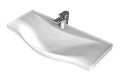 Раковина накладная Lapino BASIC 80 (80X45X17,5), белая