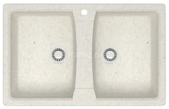 Кухонная мойка двойная AZARIO Elmas 780х500х190 , CS00079898