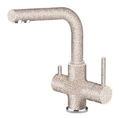 Смеситель для кухни с фильтром Lemark Comfort LM3061 granit