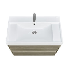 Тумба под раковину Roca Ona 800 подвесная, 2 ящика, темный вяз (A857630511)