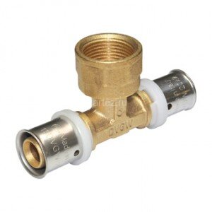 Тройник пресс-ВР 32х3/4"х32 VALTEC