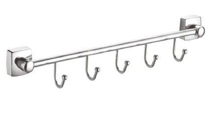 Крючок Fixsen Kvadro, Хром (FX-61305B-5)