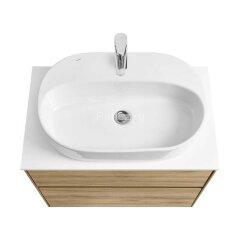 Столешница под раковину Aquaton Либерти 75 белый глянец (1A281003LY010)