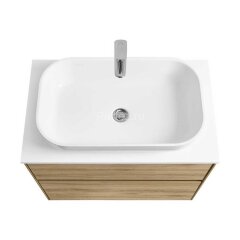 Столешница под раковину Aquaton Либерти 75 белый глянец (1A281003LY010)