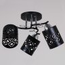 Потолочная люстра Reluce 08267-0.3-03 BK+CR