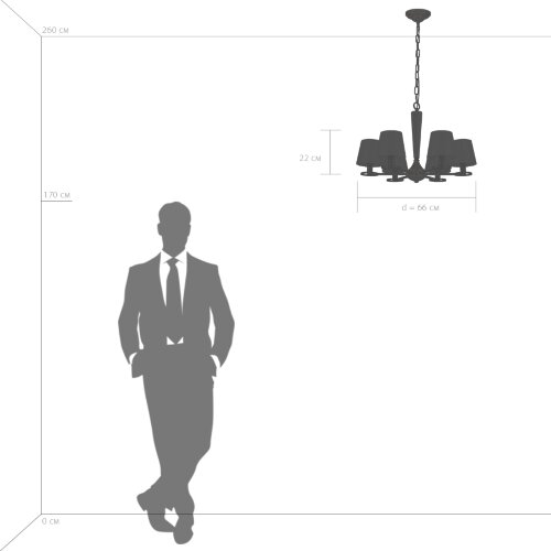 Подвесная люстра Lightstar 707061