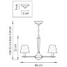 Подвесная люстра Lightstar 707061