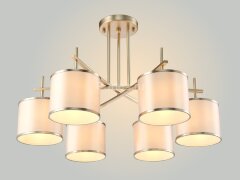 Потолочная люстра Crystal Lux SERGIO PL6 GOLD