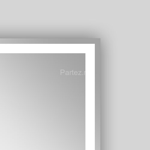 Зеркало AZARIO Lines 600х800 с подсветкой, сенсорный выключатель с функцией диммера, подогрев (AZ-Z-