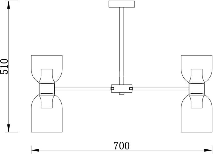 Потолочная люстра Freya FR5203PL-10CH