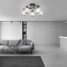Потолочная люстра Arte Milano 327103/5 BK+CR