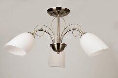 Потолочная люстра Eurosvet 30107/3 античная бронза