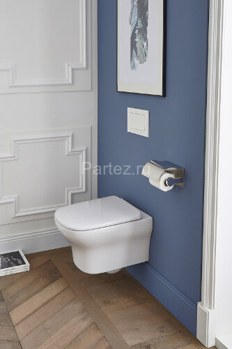 Сиденье для унитаза Jacob Delafon Vox тонкое, с микролифтом, белое (E20142-00)