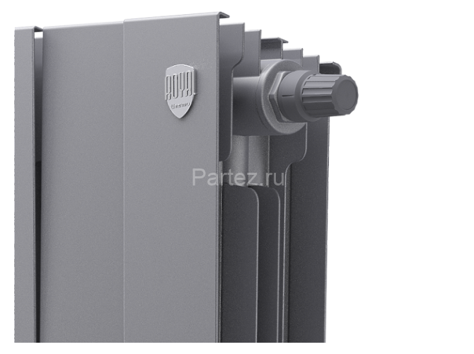 Радиатор Royal Thermo PianoForte 300 /Silver Satin - 8 секц. VDR