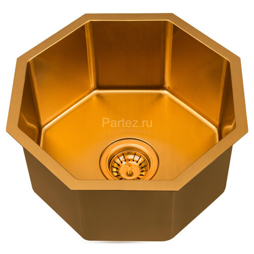 Мойка D400G Octavia MELANA Profline 1,2/200 ЗОЛОТО врезная фигурная D400G