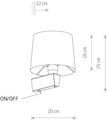 Бра Nowodvorski 8200