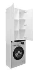 Пенал Стиль 40 652х2000х400 над стиральной машиной, белый ()CS00082331)