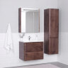 Комплект тумба Итана Roberto 70 (700х453х606) подвесная, с раковиной Adel 70/Adelina 70, акация темн