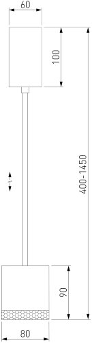 Подвесной светильник Elektrostandard 50243 LED