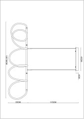 Подвесной светильник Arte Lamp A2850SP-75PB