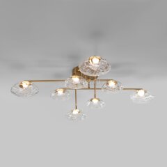 Потолочная люстра Eurosvet 50389 LED латунь