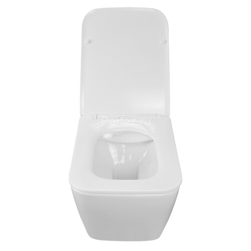 Унитаз подвесной Azario Boca 370х520х360 безободковый, с быстросъемным сиденьем микролифт (AZ-2002)