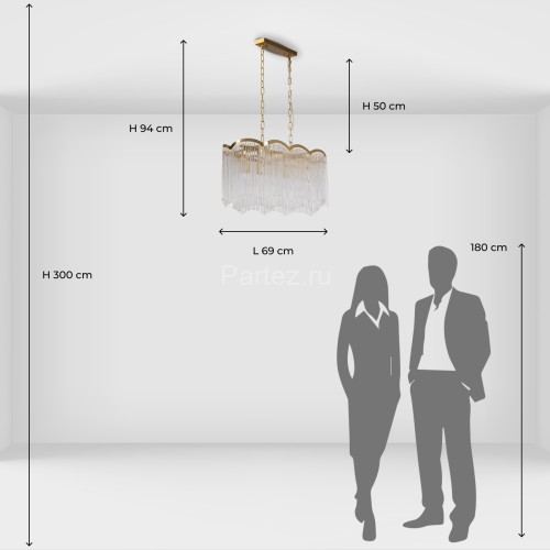 Подвесная люстра MW-Light 443011106